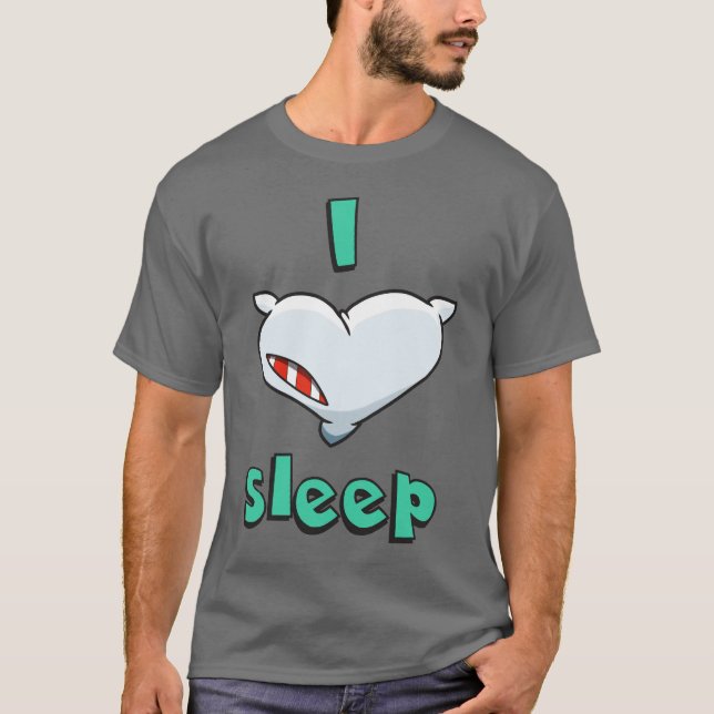 Camiseta Amo sueño (Anverso)
