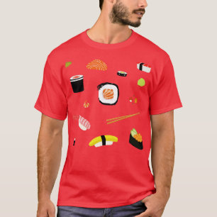 Camiseta Amo Sushi Roll