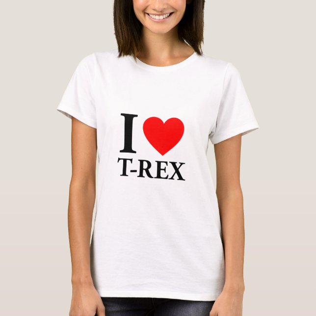 Camiseta Amo T - Rex (Anverso)