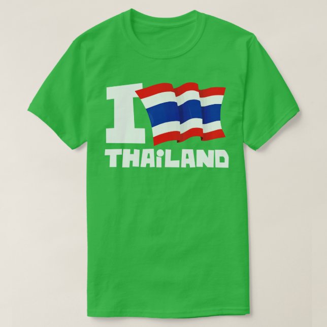 Camiseta Amo Tailandia 2 (Diseño del anverso)