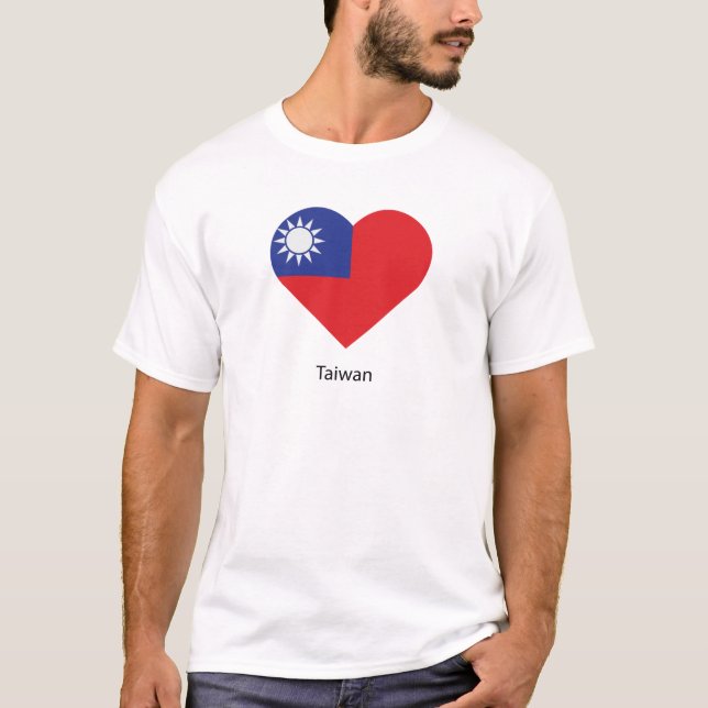 Camiseta Amo Taiwán (Anverso)