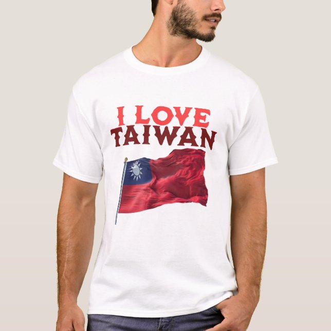 Camiseta Amo Taiwán (Anverso)