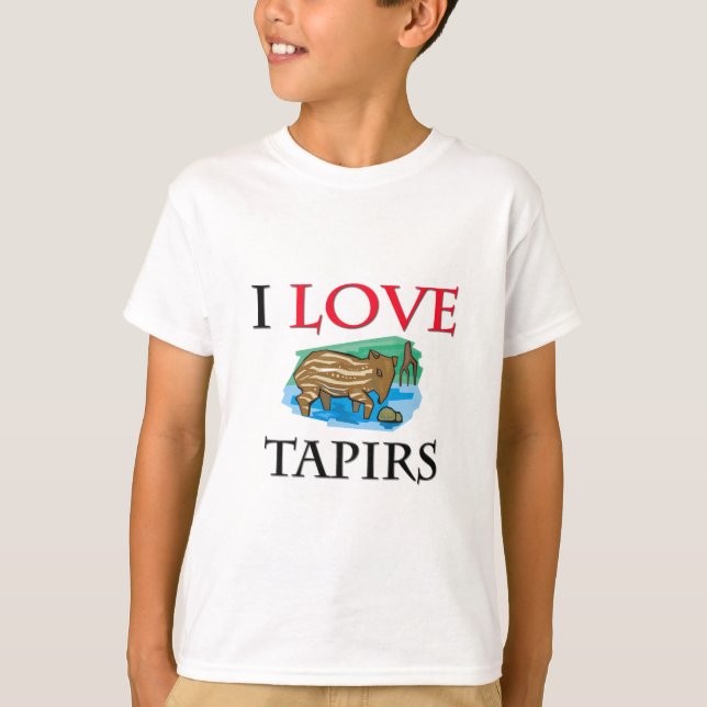 Camiseta Amo Tapirs (Anverso)