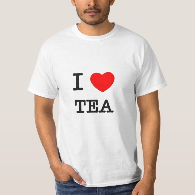 Camiseta Amo té (Anverso)