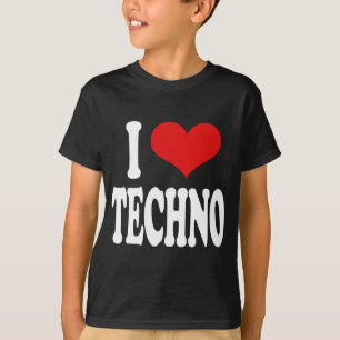 Camiseta Amo Techno