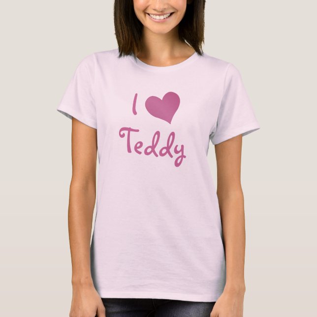 Camiseta Amo Teddy (Anverso)