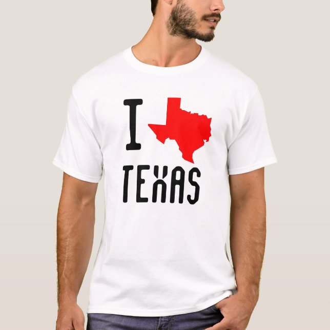 Camiseta Amo Tejas (Anverso)