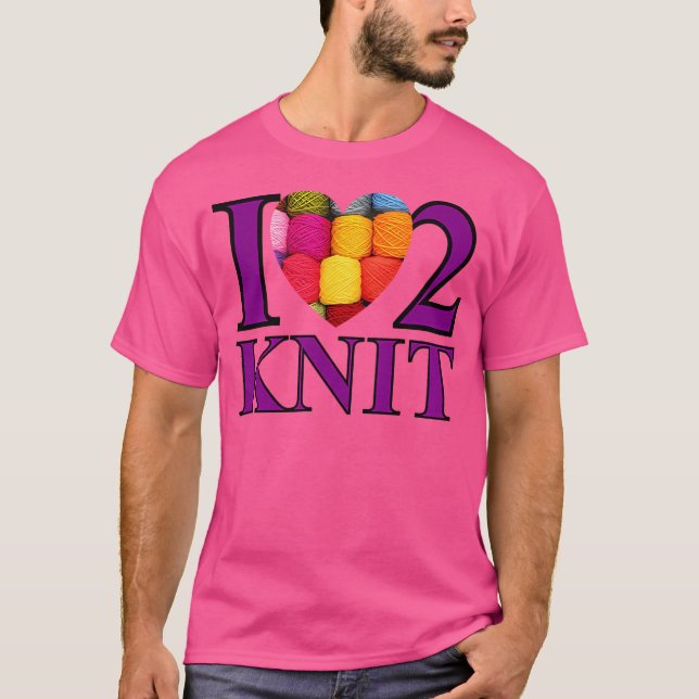 Camiseta Amo Tejer (Anverso)