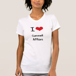 Camiseta Amo temas de actualidad