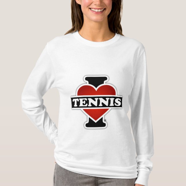 Camiseta Amo tenis (Anverso)