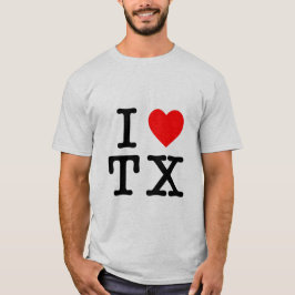 Camiseta Amo Texas