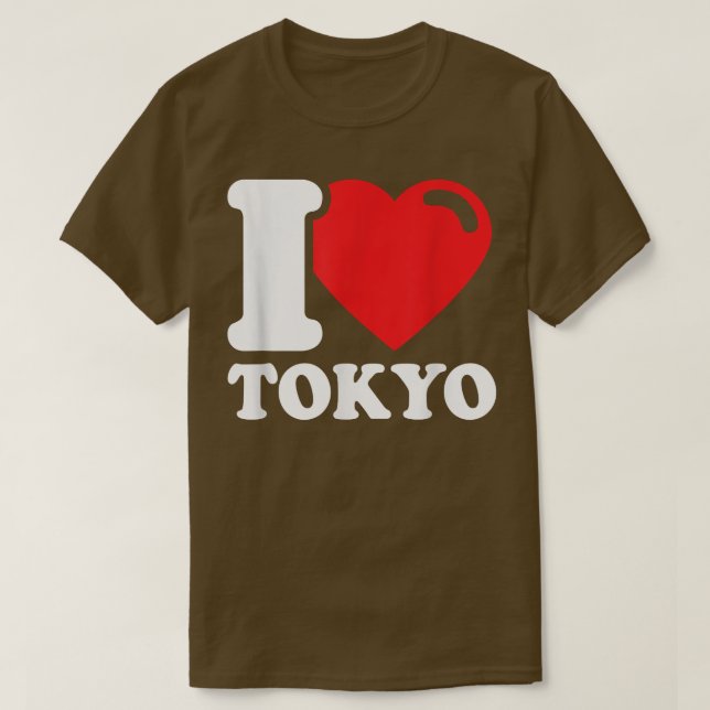 Camiseta Amo Tokio (Diseño del anverso)