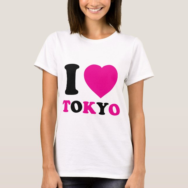 Camiseta Amo Tokio (Anverso)