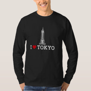 Camiseta Amo Tokio Funny Empire State Chiste Landmar