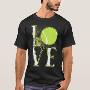 Camiseta Amo Torneo Deportivo de Tenis Racket Ball