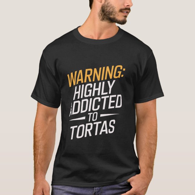 Camiseta Amo Tortas Comida Mexicana (Anverso)