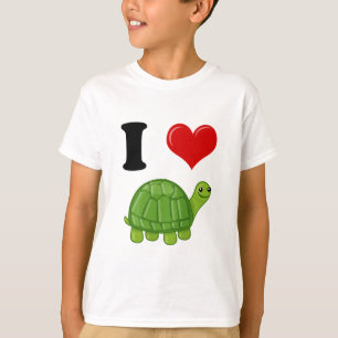 Camiseta Amo tortugas