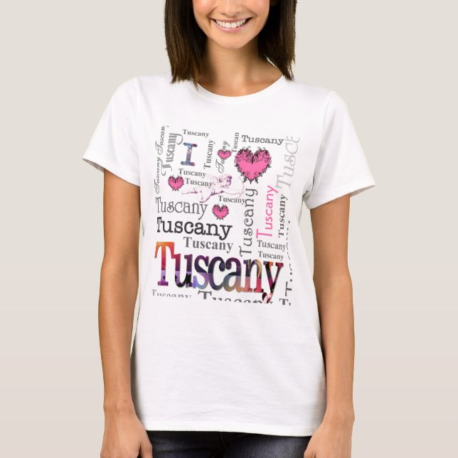 Camiseta Amo Toscana (Anverso)