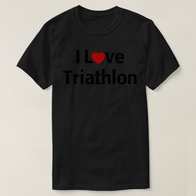 Camiseta Amo Triatlón 3 (Diseño del anverso)