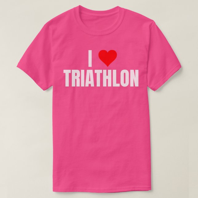 Camiseta Amo Triatlón 5 (Diseño del anverso)