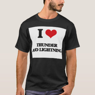 Camiseta Amo trueno y el relámpago