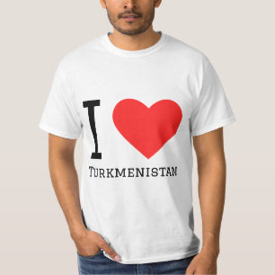 Camiseta Amo Turkmenistán