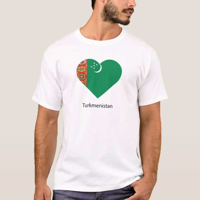 Camiseta Amo Turkmenistán (Anverso)