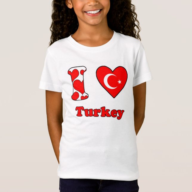 Camiseta Amo Turquía (Anverso)