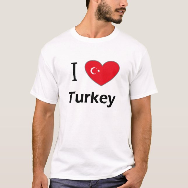Camiseta Amo Turquía (Anverso)