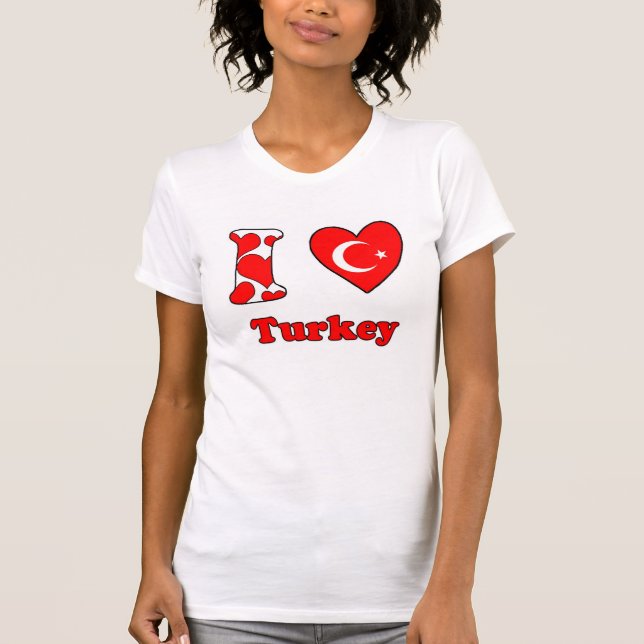 Camiseta Amo Turquía (Anverso)