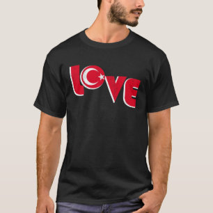 Camiseta Amo Turquía Estambul Ankara Türkiye Orgulloso Turc