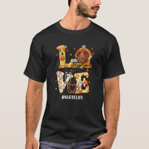 Camiseta Amo Turquía Stethoscope Enfermera Vida Acción de G