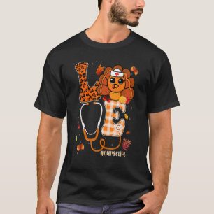 Camiseta Amo Turquía Stethoscope Enfermera Vida Acción de G