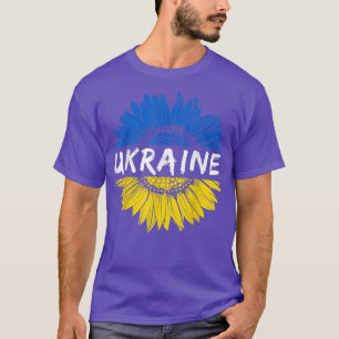 Camiseta AMO Ucrania Girasol Bandera Ucraniana Apoye A U