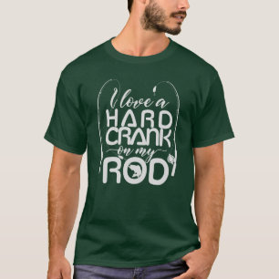 Camiseta Amo una manivela dura en mi varilla SVG Control