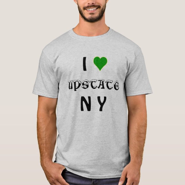 Camiseta Amo Upstate NY (Anverso)