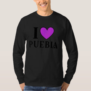 Camiseta Amo vacaciones en Puebla México