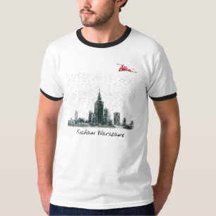 Camiseta Amo Varsovia (la nieve)