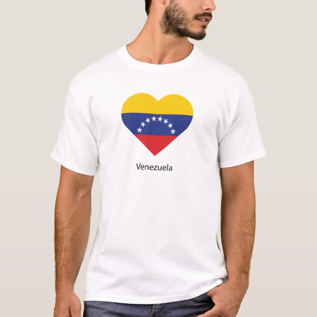 Camiseta Amo Venezuela (Anverso)