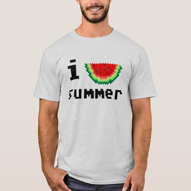 Camiseta amo verano (Anverso)