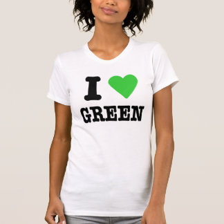 Camiseta amo verde