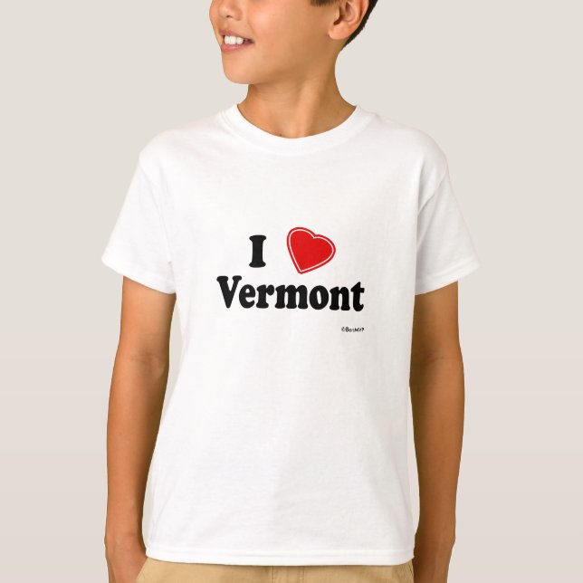 Camiseta Amo Vermont (Anverso)