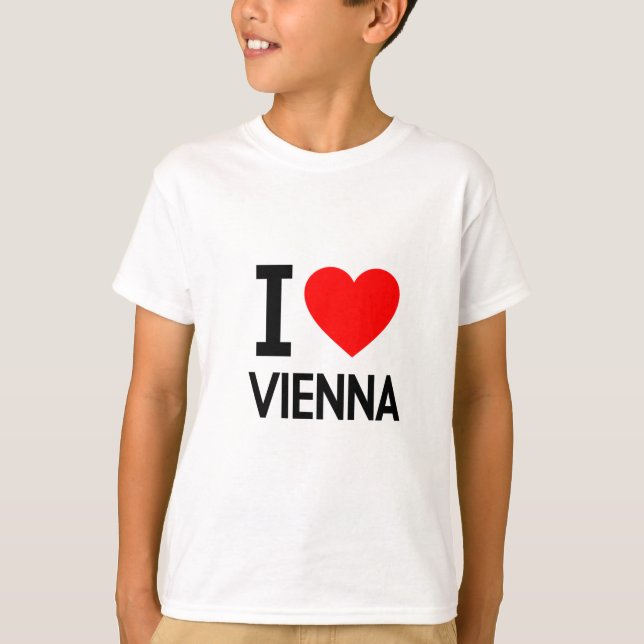 Camiseta Amo Viena (Anverso)