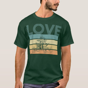 Camiseta Amo Vintage Retro Quad Bike Rider 1028