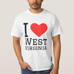 Camiseta Amo Virginia Occidental