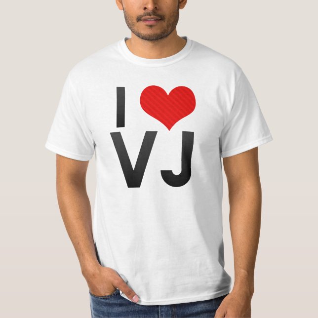 Camiseta Amo VJ (Anverso)