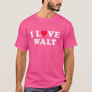 Camiseta Amo Walt Coincidiendo con Novia y Novia Walt N