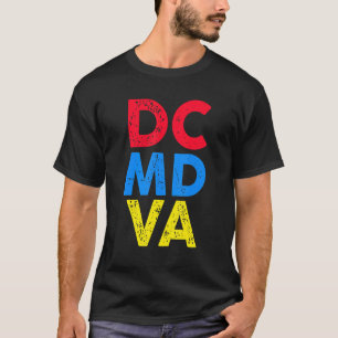 Camiseta Amo Washington D C DMV Nativo 2