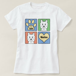 Camiseta Amo Westies