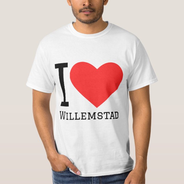 Camiseta Amo Willemstad (Anverso)